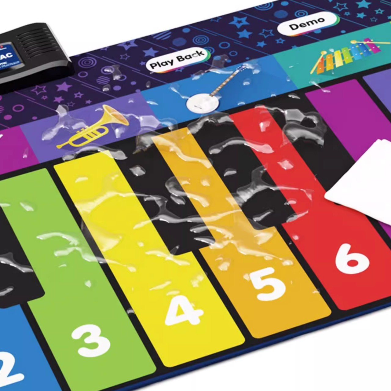 德國RICZAC腳踏彈琴發聲音樂地毯 (L大碼｜8種樂器)-STEM玩具-Kidrise🧒🏻STEM香港教育玩具｜STEAM科學實驗玩具｜STEM幼兒教育玩具｜啟智早教玩具｜蒙特梭利教具