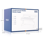 【觀塘自取】德國RICZAC 初學木質小鋼琴25鍵木質電子鋼琴(黑色)-STEM玩具-Kidrise🧒🏻STEM香港教育玩具｜STEAM科學實驗玩具｜STEM幼兒教育玩具｜啟智早教玩具｜蒙特梭利教具
