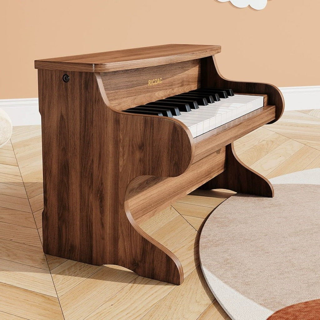 德國RICZAC 初學木質小鋼琴25鍵木質電子鋼琴-STEM玩具-Kidrise🧒🏻STEM香港教育玩具｜STEAM科學實驗玩具｜STEM幼兒教育玩具｜啟智早教玩具｜蒙特梭利教具