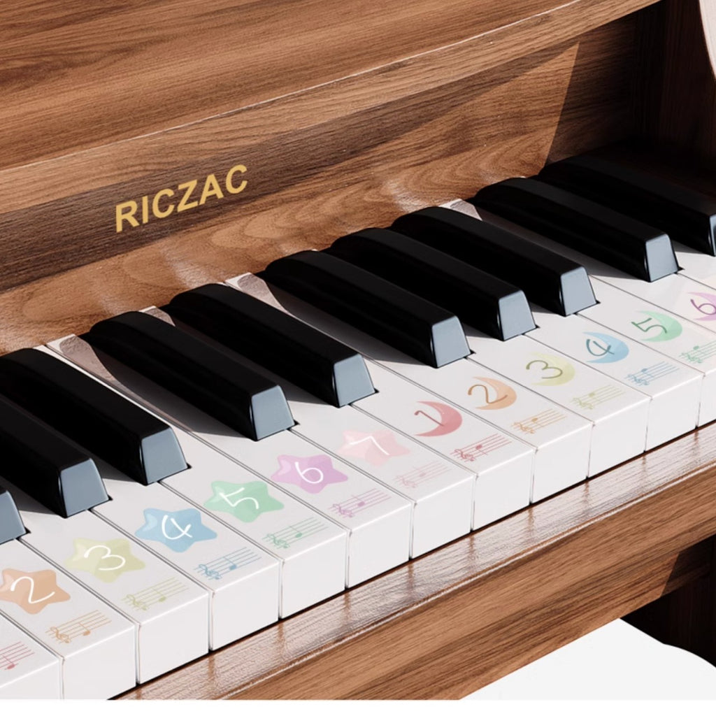德國RICZAC 初學木質小鋼琴25鍵木質電子鋼琴-STEM玩具-Kidrise🧒🏻STEM香港教育玩具｜STEAM科學實驗玩具｜STEM幼兒教育玩具｜啟智早教玩具｜蒙特梭利教具