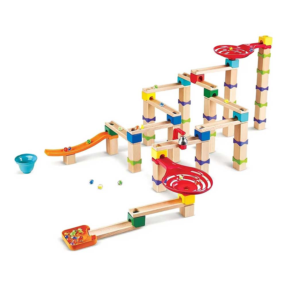 Hape E1100雙螺旋競速軌道滾珠遊戲-STEM玩具-Kidrise🧒🏻STEM香港教育玩具｜STEAM科學實驗玩具｜STEM幼兒教育玩具｜啟智早教玩具｜蒙特梭利教具