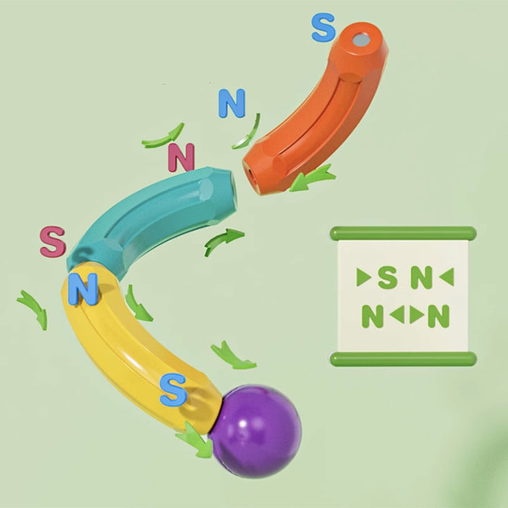 Nukied紐奇🧠強力磁石積木🌈多色彩創意拼塔STEM玩具(260件膠盒版)-STEM玩具-Kidrise🧒🏻STEM香港教育玩具｜STEAM科學實驗玩具｜STEM幼兒教育玩具｜啟智早教玩具｜蒙特梭利教具