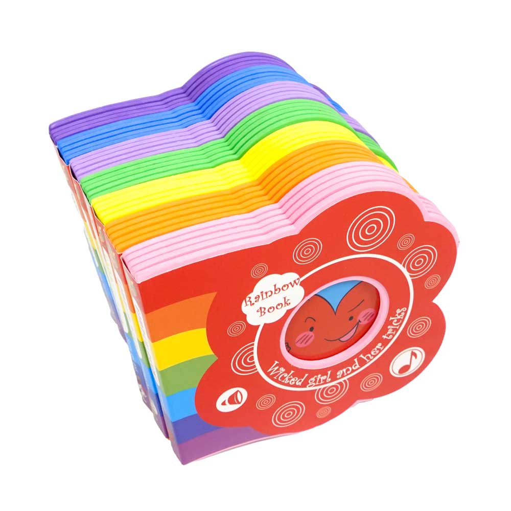 The "Children's Emotional Intelligence English Interactive Rainbow Book" Set (7 Books, Mandarin and English Versions with Interactive Pen) - Rainbow Books Secondary image