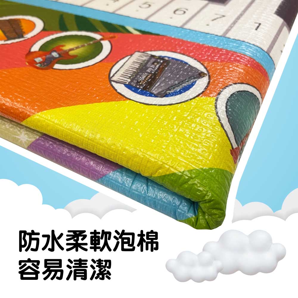 【觀塘自取】音樂城堡點讀爬行墊學習套裝（點讀地墊連點讀筆及9張故事海報・普通話英文版）爬行墊-蒙特梭利玩具-Kidrise🧒🏻STEM香港教育玩具｜STEAM科學實驗玩具｜STEM幼兒教育玩具｜啟智早教玩具｜蒙特梭利教具