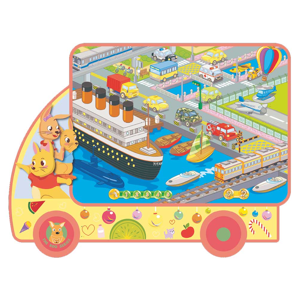 《點讀巴士海報》套裝共九份・普通話英文版套裝版-蒙特梭利玩具-Kidrise🧒🏻STEM香港教育玩具｜STEAM科學實驗玩具｜STEM幼兒教育玩具｜啟智早教玩具｜蒙特梭利教具