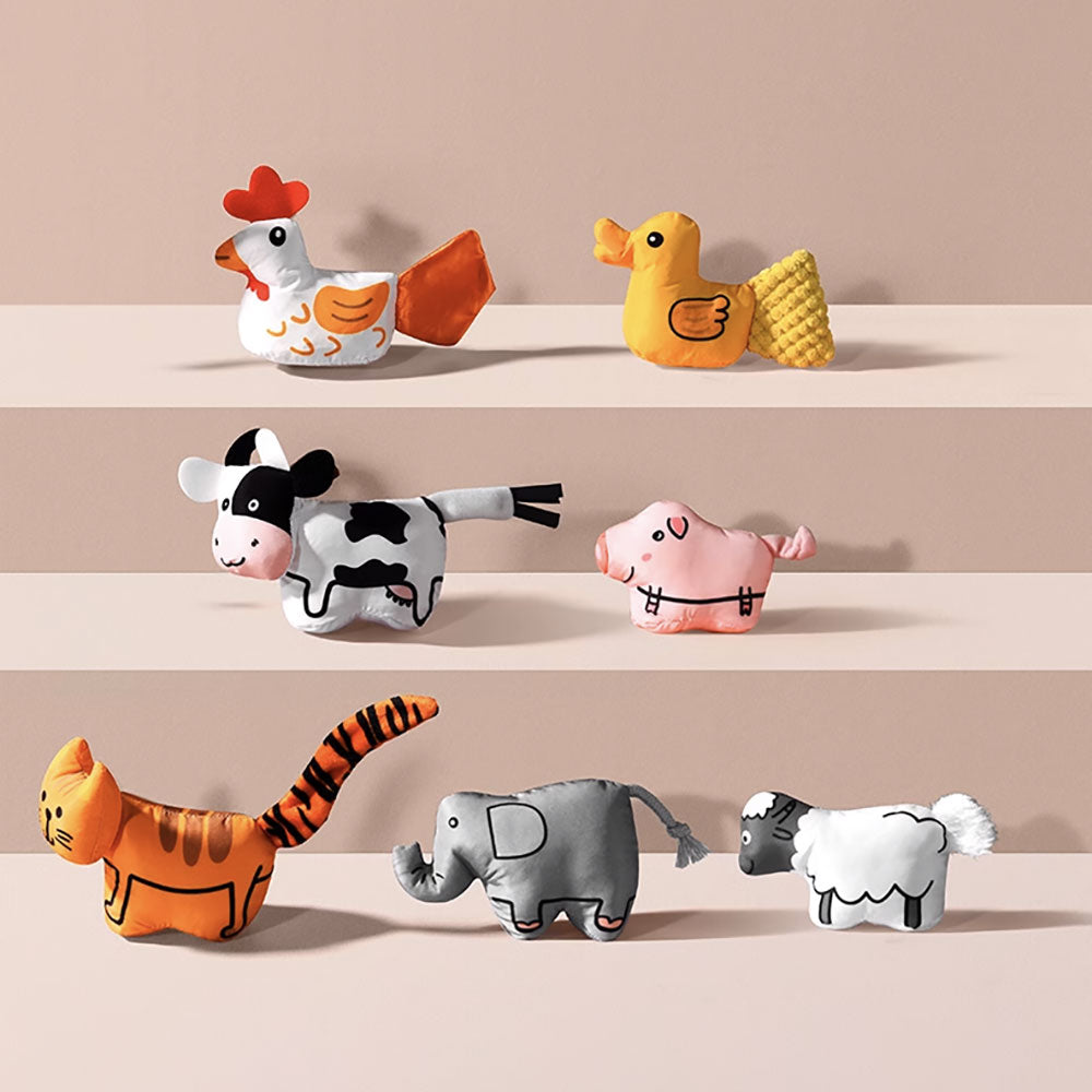 【觀塘自取】Jollybaby啟蒙早教寶寶便攜摺疊墊及布書套裝 (農場動物)-蒙特梭利玩具-Kidrise🧒🏻STEM香港教育玩具｜STEAM科學實驗玩具｜STEM幼兒教育玩具｜啟智早教玩具｜蒙特梭利教具