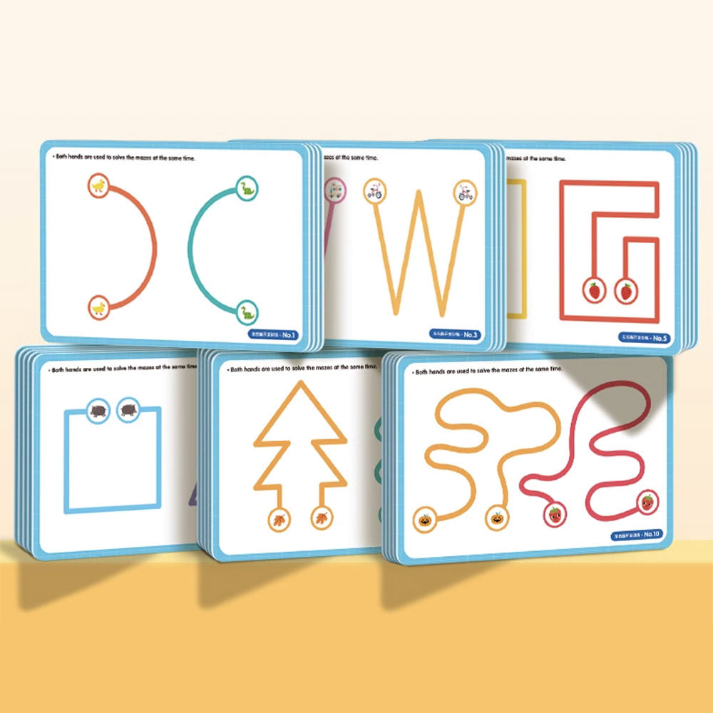 Saalin children's enlightenment left and right finger maze toys 🧠 left and right brain whole brain development Secondary image