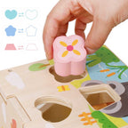 🧩木製幼兒啟蒙益智形狀智力盒👶早教教具-蒙特梭利玩具-Kidrise🧒🏻STEM香港教育玩具｜STEAM科學實驗玩具｜STEM幼兒教育玩具｜啟智早教玩具｜蒙特梭利教具