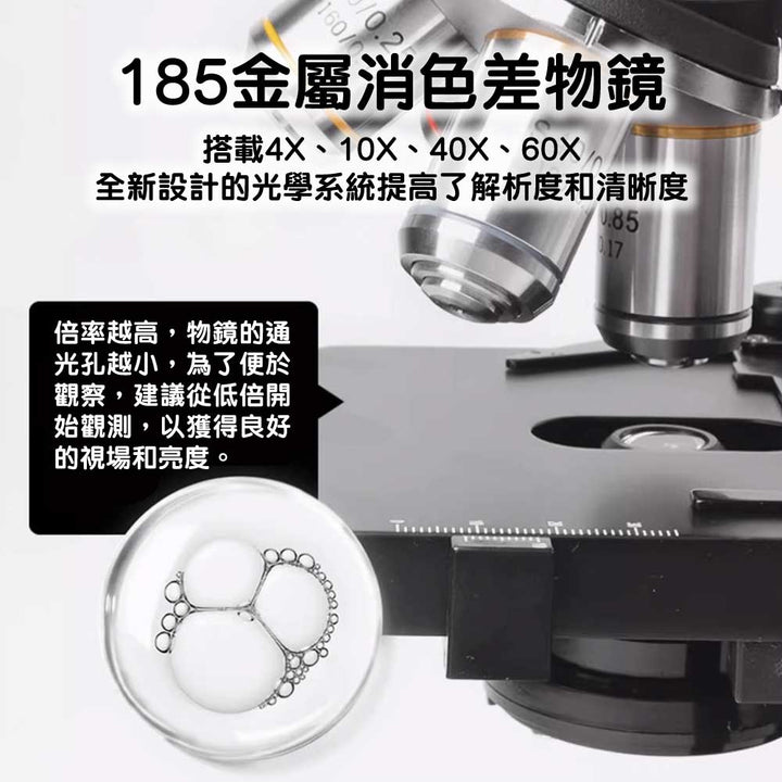 德國BRESSER 1200倍雙目鏡+TV筒顯微鏡(可配置電子目鏡)-STEM玩具-Kidrise🧒🏻STEM香港教育玩具｜STEAM科學實驗玩具｜STEM幼兒教育玩具｜啟智早教玩具｜蒙特梭利教具