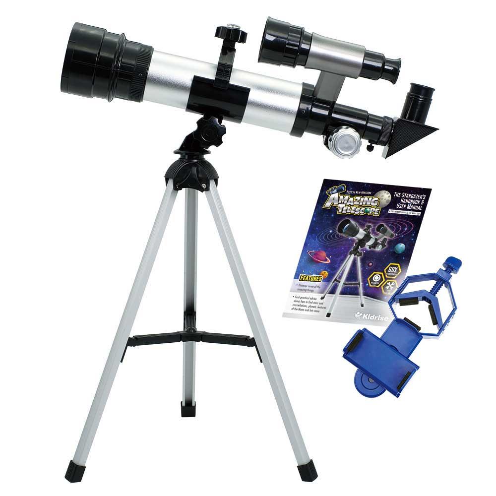 kidrise-xmas-bundle-telescope-microscope - 【優惠組合】STEM天文觀星望遠鏡＋兒童探索顯微鏡