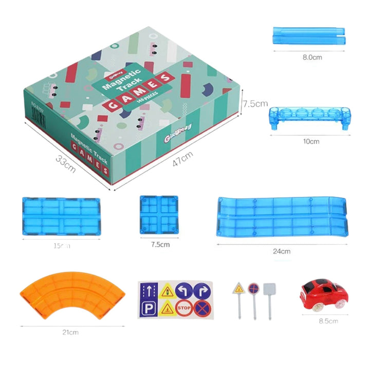 Giromag彩窗磁力片🧲積木80件套裝STEM玩具-STEM玩具-Kidrise🧒🏻STEM香港教育玩具｜STEAM科學實驗玩具｜STEM幼兒教育玩具｜啟智早教玩具｜蒙特梭利教具