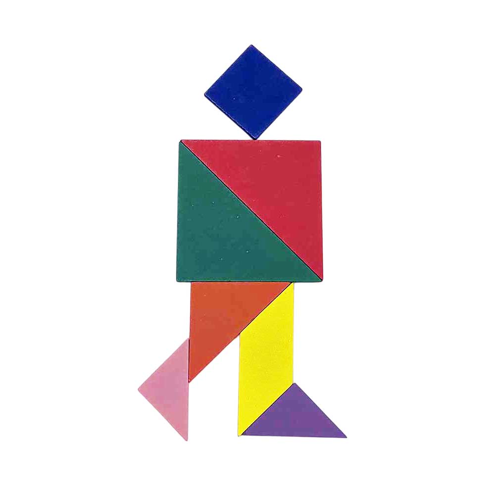 Kidrise 經典形七巧板 Tangram (木製圖案積木蒙特梭利玩具 | 9 x 9cm)-STEM玩具-Kidrise🧒🏻STEM香港教育玩具｜STEAM科學實驗玩具｜STEM幼兒教育玩具｜啟智早教玩具｜蒙特梭利教具