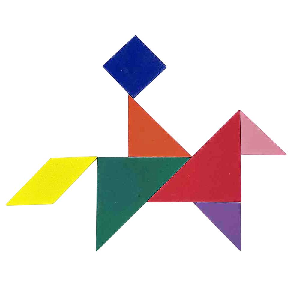 Kidrise 經典形七巧板 Tangram (木製圖案積木蒙特梭利玩具 | 9 x 9cm)-STEM玩具-Kidrise🧒🏻STEM香港教育玩具｜STEAM科學實驗玩具｜STEM幼兒教育玩具｜啟智早教玩具｜蒙特梭利教具