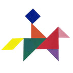 【觀塘自取】Kidrise 經典形七巧板 Tangram (木製圖案積木蒙特梭利玩具 | 9 x 9cm)-STEM玩具-Kidrise🧒🏻STEM香港教育玩具｜STEAM科學實驗玩具｜STEM幼兒教育玩具｜啟智早教玩具｜蒙特梭利教具