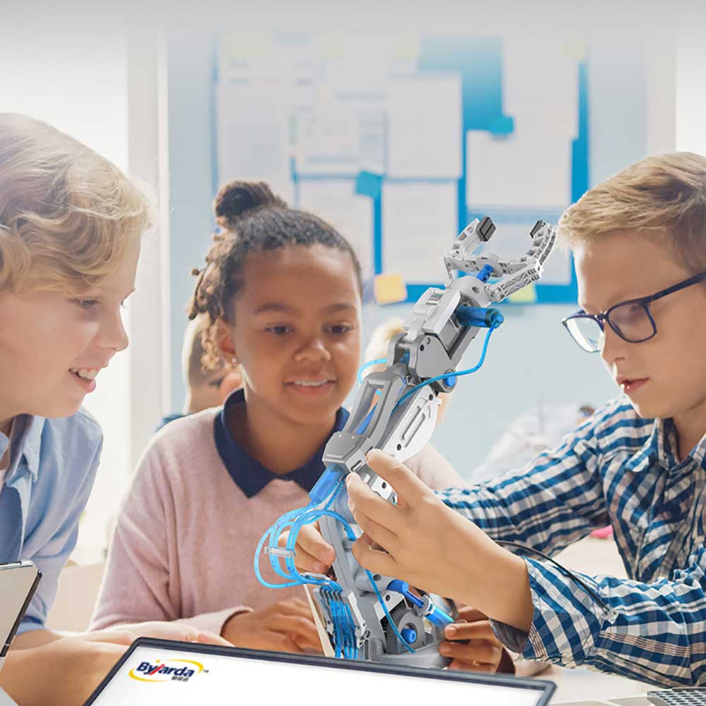 【觀塘自取】byjarda 科學拼裝實驗三合一STEM液壓機械手臂-STEM玩具-Kidrise🧒🏻STEM香港教育玩具｜STEAM科學實驗玩具｜STEM幼兒教育玩具｜啟智早教玩具｜蒙特梭利教具