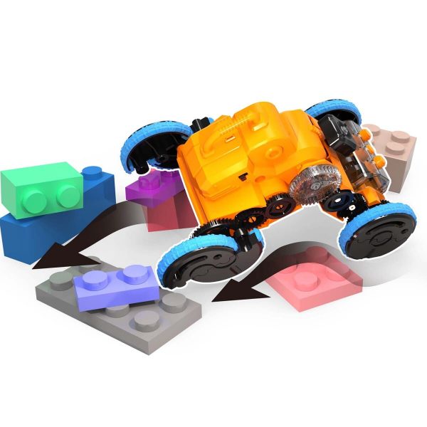 台灣T-Space COLLINS智趣STEAM跨障挑戰者機器人 (台灣製造｜攀爬高度9cm)-STEM玩具-Kidrise🧒🏻STEM香港教育玩具｜STEAM科學實驗玩具｜STEM幼兒教育玩具｜啟智早教玩具｜蒙特梭利教具