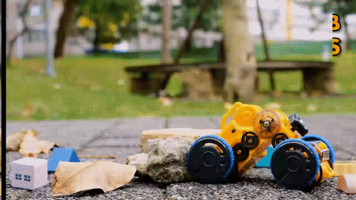 台灣T-Space COLLINS智趣STEAM跨障挑戰者機器人 (台灣製造｜攀爬高度9cm)-STEM玩具-Kidrise🧒🏻STEM香港教育玩具｜STEAM科學實驗玩具｜STEM幼兒教育玩具｜啟智早教玩具｜蒙特梭利教具