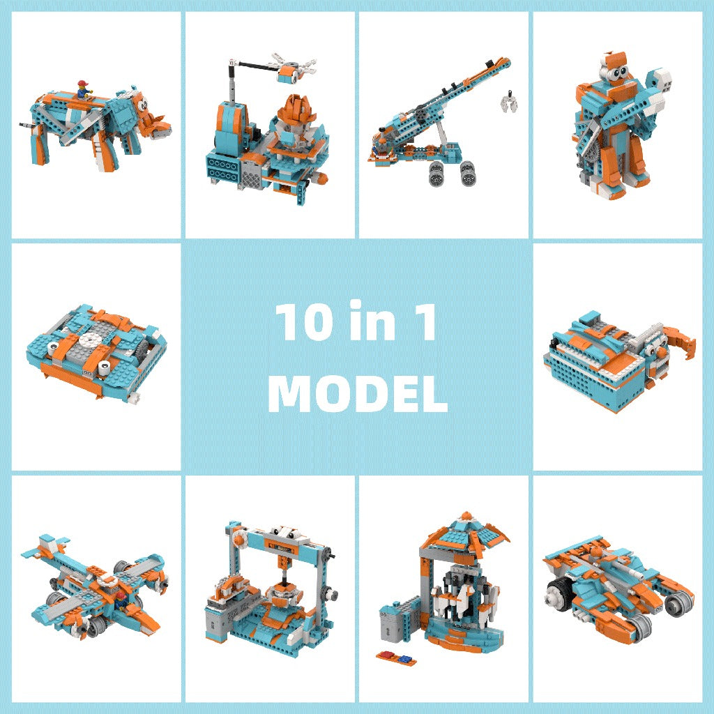 【觀塘自取】Apitor Robot-S STEM編程學習進階10合1機械人 (Scratch應用程式智能遙控)-STEM玩具-Kidrise🧒🏻STEM香港教育玩具｜STEAM科學實驗玩具｜STEM幼兒教育玩具｜啟智早教玩具｜蒙特梭利教具