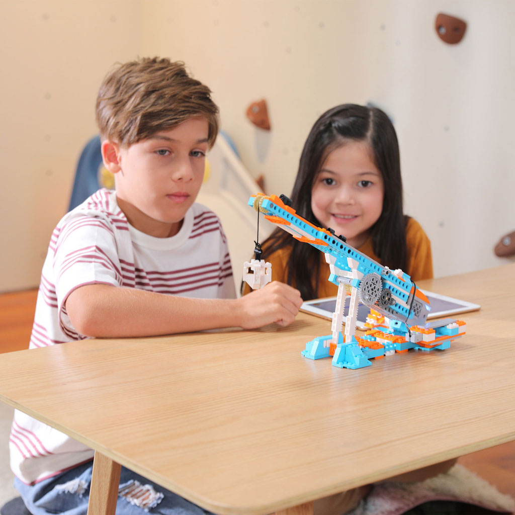 【觀塘自取】Apitor Robot-S STEM編程學習進階10合1機械人 (Scratch應用程式智能遙控)-STEM玩具-Kidrise🧒🏻STEM香港教育玩具｜STEAM科學實驗玩具｜STEM幼兒教育玩具｜啟智早教玩具｜蒙特梭利教具