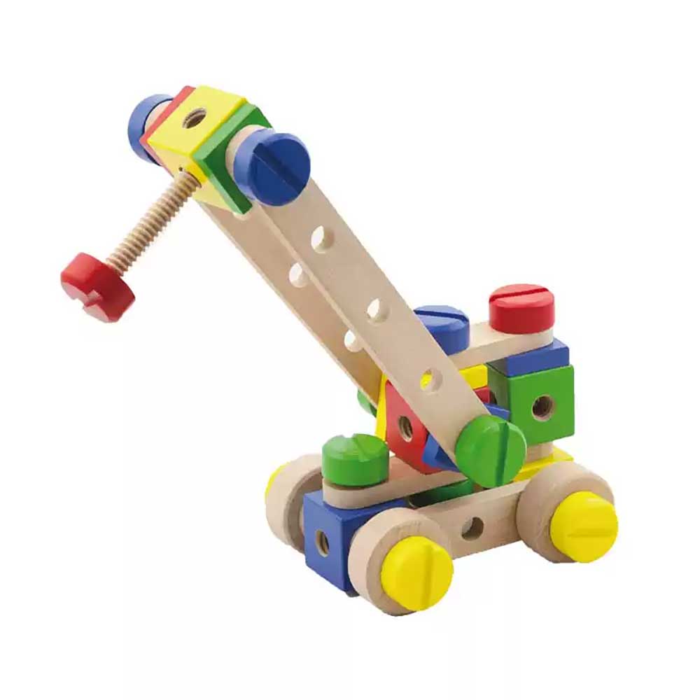 【觀塘自取】VIGA早教益智木製螺絲拼砌組合盒-STEM玩具-Kidrise🧒🏻STEM香港教育玩具｜STEAM科學實驗玩具｜STEM幼兒教育玩具｜啟智早教玩具｜蒙特梭利教具