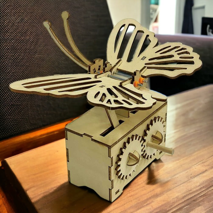 Kidrise STEM教學木模型玩具｜蝴蝶木模型玩具-STEM玩具-Kidrise🧒🏻STEM香港教育玩具｜STEAM科學實驗玩具｜STEM幼兒教育玩具｜啟智早教玩具｜蒙特梭利教具