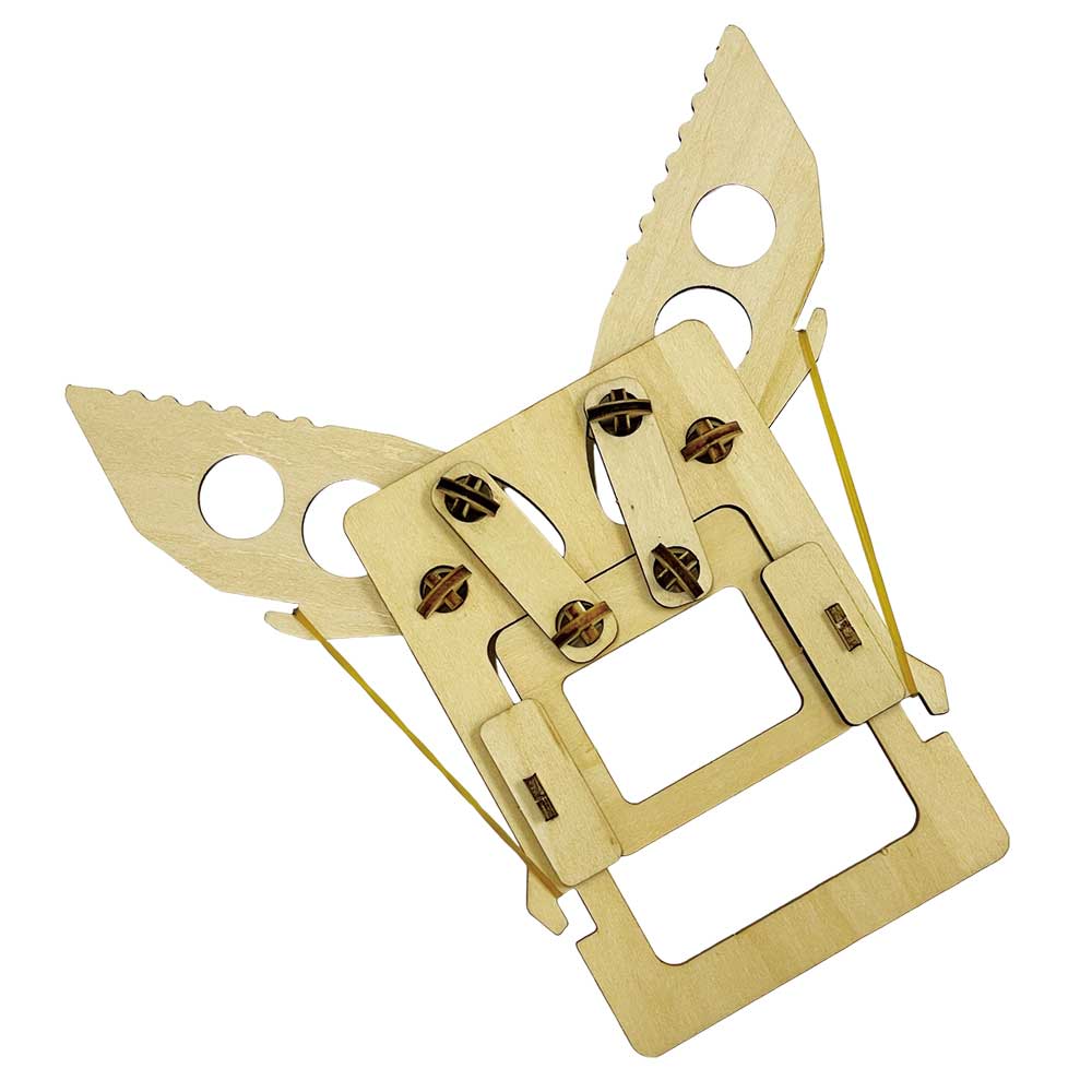 Kidrise STEM教學木模型玩具｜機械手木模型玩具-STEM玩具-Kidrise🧒🏻STEM香港教育玩具｜STEAM科學實驗玩具｜STEM幼兒教育玩具｜啟智早教玩具｜蒙特梭利教具 Main image