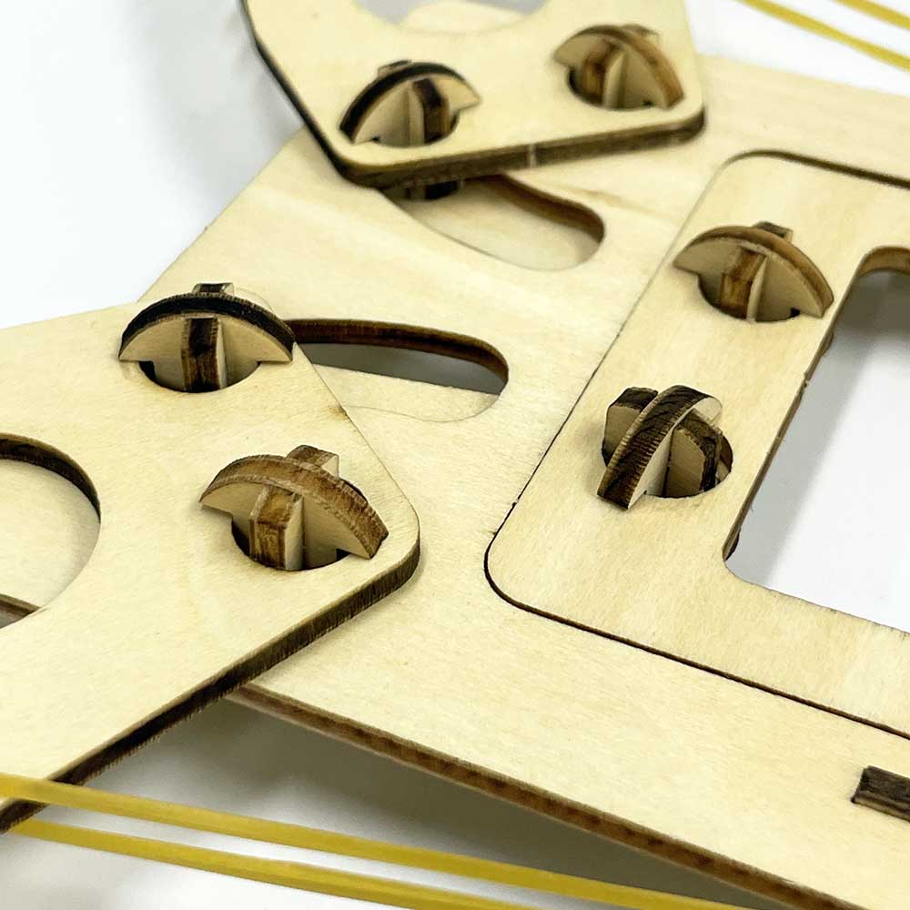 Kidrise STEM教學木模型玩具｜機械手木模型玩具-STEM玩具-Kidrise🧒🏻STEM香港教育玩具｜STEAM科學實驗玩具｜STEM幼兒教育玩具｜啟智早教玩具｜蒙特梭利教具