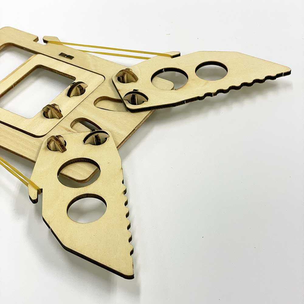 Kidrise STEM教學木模型玩具｜機械手木模型玩具-STEM玩具-Kidrise🧒🏻STEM香港教育玩具｜STEAM科學實驗玩具｜STEM幼兒教育玩具｜啟智早教玩具｜蒙特梭利教具