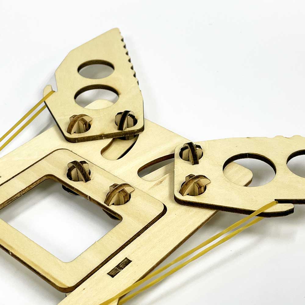 Kidrise STEM教學木模型玩具｜機械手木模型玩具-STEM玩具-Kidrise🧒🏻STEM香港教育玩具｜STEAM科學實驗玩具｜STEM幼兒教育玩具｜啟智早教玩具｜蒙特梭利教具