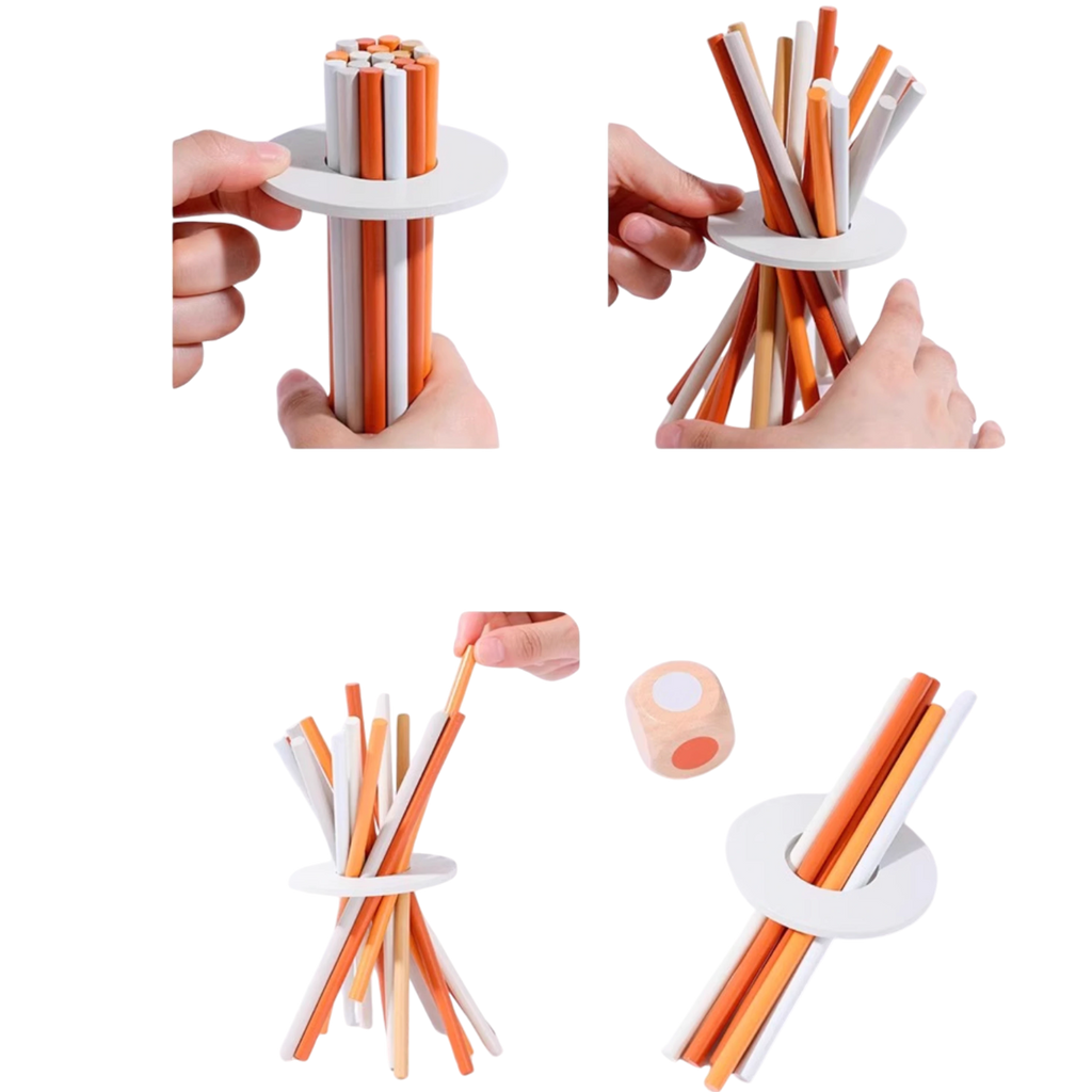 【觀塘自取】Onshine新款比薩斜塔疊疊樂多玩法桌遊-蒙特梭利玩具-Kidrise🧒🏻STEM香港教育玩具｜STEAM科學實驗玩具｜STEM幼兒教育玩具｜啟智早教玩具｜蒙特梭利教具