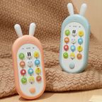 beiens嬰兒寶寶早期教育音樂可咬仿真手機玩具 (半歲或以上適用)-STEM玩具-Kidrise🧒🏻STEM香港教育玩具｜STEAM科學實驗玩具｜STEM幼兒教育玩具｜啟智早教玩具｜蒙特梭利教具