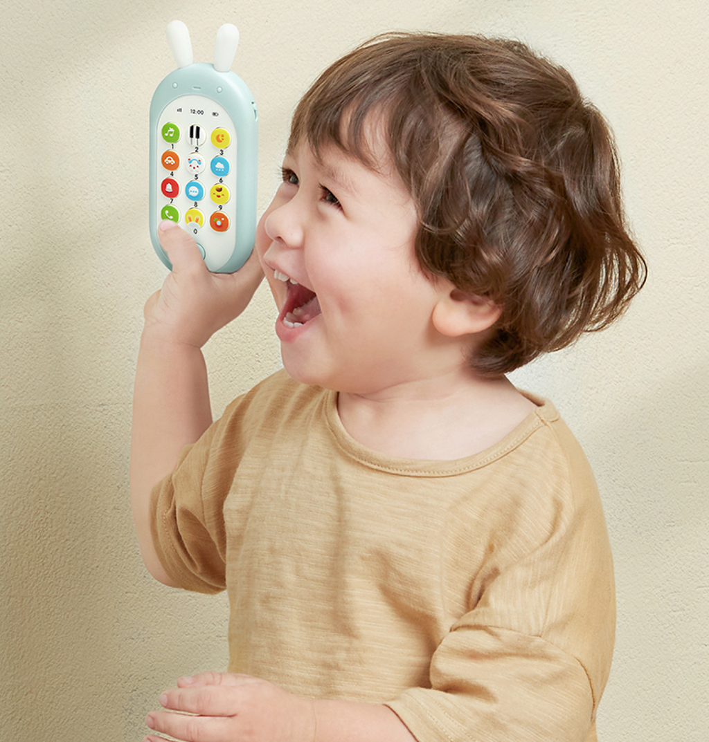 beiens嬰兒寶寶早期教育音樂可咬仿真手機玩具 (半歲或以上適用)-STEM玩具-Kidrise🧒🏻STEM香港教育玩具｜STEAM科學實驗玩具｜STEM幼兒教育玩具｜啟智早教玩具｜蒙特梭利教具
