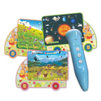 《點讀巴士海報》套裝共九份・普通話英文版套裝版-蒙特梭利玩具-Kidrise🧒🏻STEM香港教育玩具｜STEAM科學實驗玩具｜STEM幼兒教育玩具｜啟智早教玩具｜蒙特梭利教具