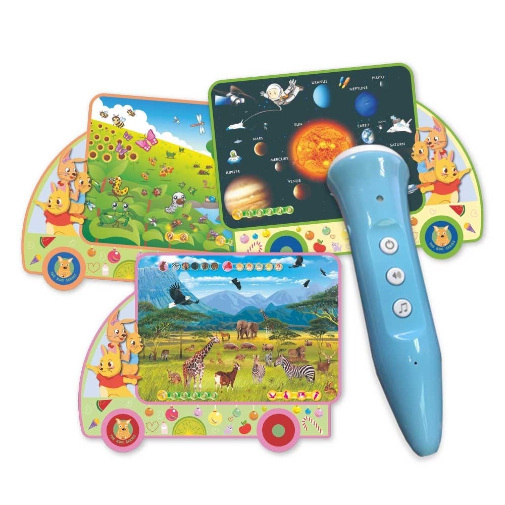 《點讀巴士海報》套裝共九份・普通話英文版套裝版-蒙特梭利玩具-Kidrise🧒🏻STEM香港教育玩具｜STEAM科學實驗玩具｜STEM幼兒教育玩具｜啟智早教玩具｜蒙特梭利教具