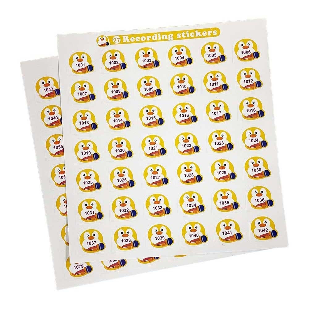 Kidrise幼兒點讀錄音貼紙10張（420顆貼紙）-蒙特梭利玩具-Kidrise🧒🏻STEM香港教育玩具｜STEAM科學實驗玩具｜STEM幼兒教育玩具｜啟智早教玩具｜蒙特梭利教具