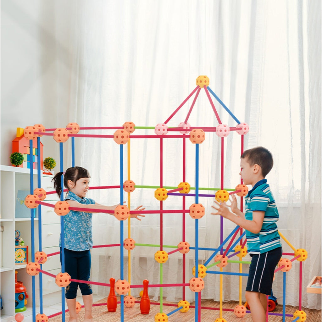 Pinwheel 小小幾何構建師 大型立體空間建築積木玩具 (附收納袋)