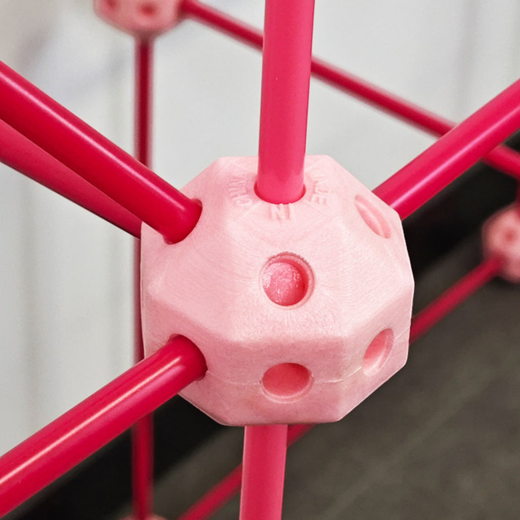 Pinwheel 小小幾何構建師 大型立體空間建築積木玩具 (附收納袋)