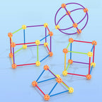 Pinwheel 小小幾何構建師 大型立體空間建築積木玩具 (附收納袋)