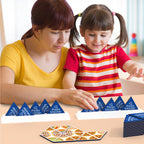 Pinwheel Pizza Master Matching Game - Educational Tabletop Game for Kids (2-4 Players)