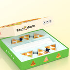 Pinwheel Pizza Master Matching Game - Educational Tabletop Game for Kids (2-4 Players)