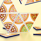 Pinwheel Pizza Master Matching Game - Educational Tabletop Game for Kids (2-4 Players)