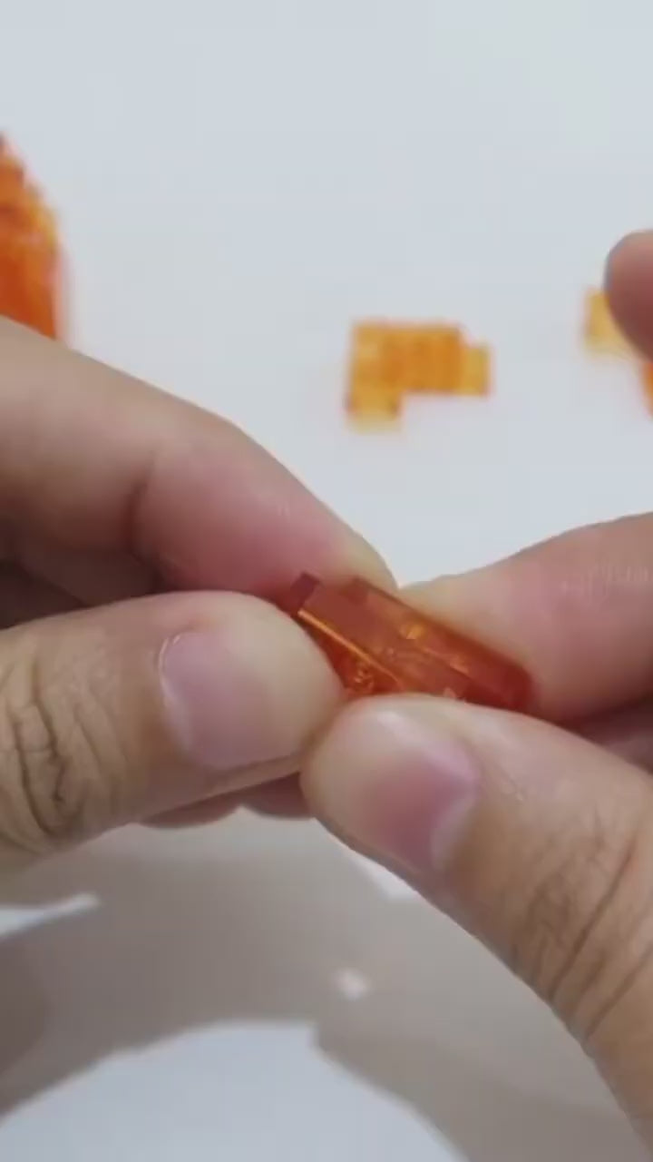 Kidrise solar system puzzle building block toys (mechanical linkage | manual rotation)