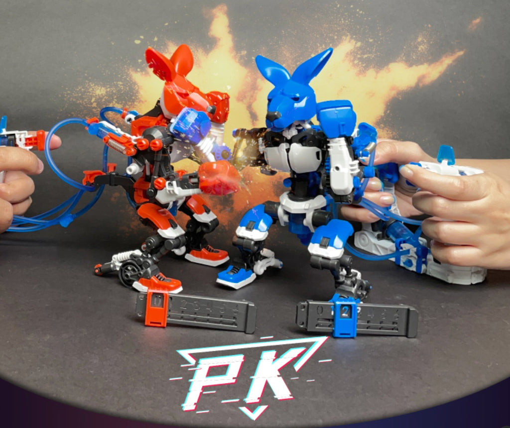 ProsKit GE-638 液壓動力拳擊寶貝 (包含兩個拳擊機器人)-STEM玩具-Kidrise🧒🏻STEM香港教育玩具｜STEAM科學實驗玩具｜STEM幼兒教育玩具｜啟智早教玩具｜蒙特梭利教具