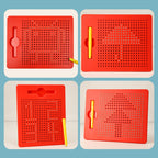 【觀塘自取】YM兒童蒙氏早教磁力珠畫板 (大畫板748磁力珠)-蒙特梭利玩具-Kidrise🧒🏻STEM香港教育玩具｜STEAM科學實驗玩具｜STEM幼兒教育玩具｜啟智早教玩具｜蒙特梭利教具