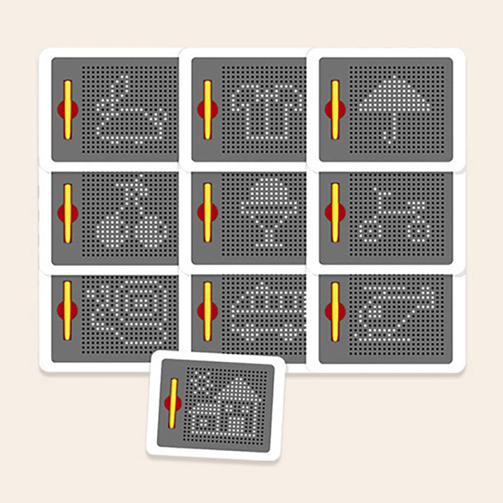 YM兒童蒙氏早教磁力珠畫板 (小畫板380磁力珠)-蒙特梭利玩具-Kidrise🧒🏻STEM香港教育玩具｜STEAM科學實驗玩具｜STEM幼兒教育玩具｜啟智早教玩具｜蒙特梭利教具