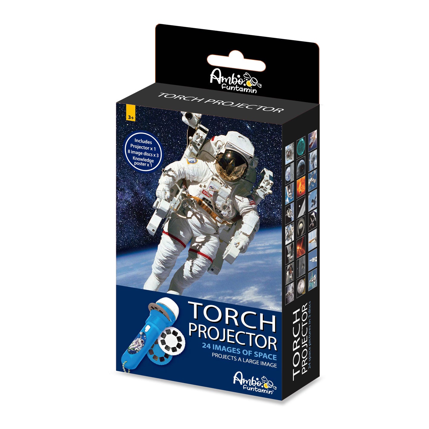 Ambo Funtamin 太空投影電筒-STEM玩具-Kidrise🧒🏻STEM香港教育玩具｜STEAM科學實驗玩具｜STEM幼兒教育玩具｜啟智早教玩具｜蒙特梭利教具 主圖