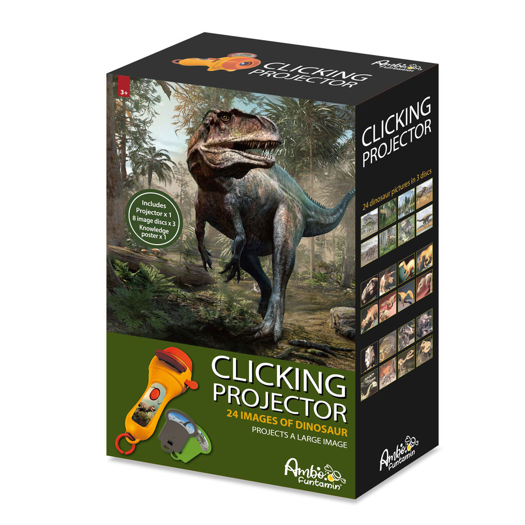 Ambo Funtamin 恐龍投影電筒 (按鍵式)-STEM玩具-Kidrise🧒🏻STEM香港教育玩具｜STEAM科學實驗玩具｜STEM幼兒教育玩具｜啟智早教玩具｜蒙特梭利教具