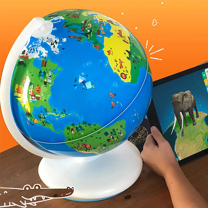 PlayShifu 兒童教育地球儀 Orboot Earth-STEM玩具-Kidrise🧒🏻STEM香港教育玩具｜STEAM科學實驗玩具｜STEM幼兒教育玩具｜啟智早教玩具｜蒙特梭利教具