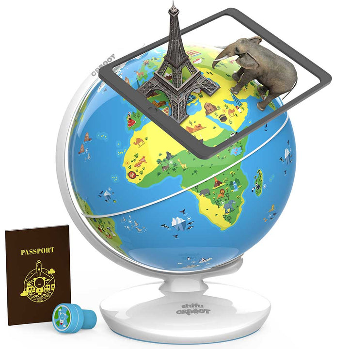 PlayShifu 兒童教育地球儀 Orboot Earth-STEM玩具-Kidrise🧒🏻STEM香港教育玩具｜STEAM科學實驗玩具｜STEM幼兒教育玩具｜啟智早教玩具｜蒙特梭利教具