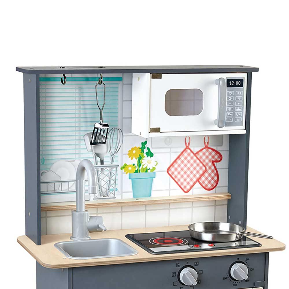 Hape E3166木製聲光電玩小廚房煮飯仔🍳STEM玩具-STEM玩具-Kidrise🧒🏻STEM香港教育玩具｜STEAM科學實驗玩具｜STEM幼兒教育玩具｜啟智早教玩具｜蒙特梭利教具